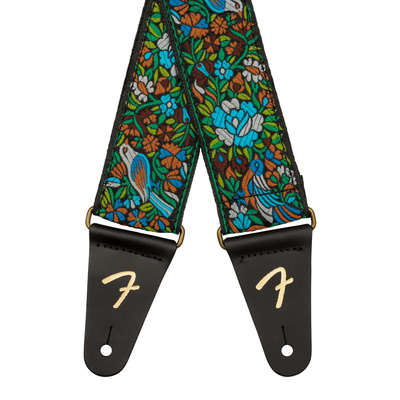 Fender Mosaic Jacquard Strap Blue Gitar Askısı